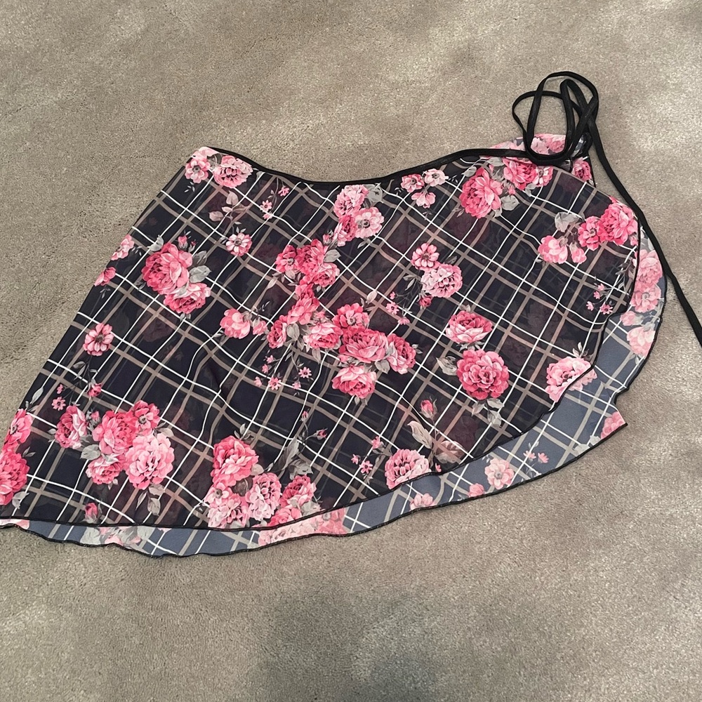 Body wrappers ballet tie skirt